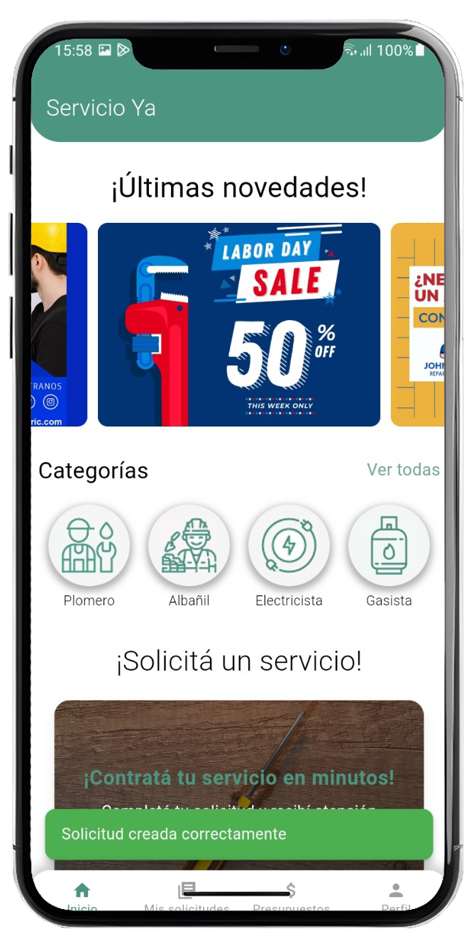Servicio al instante